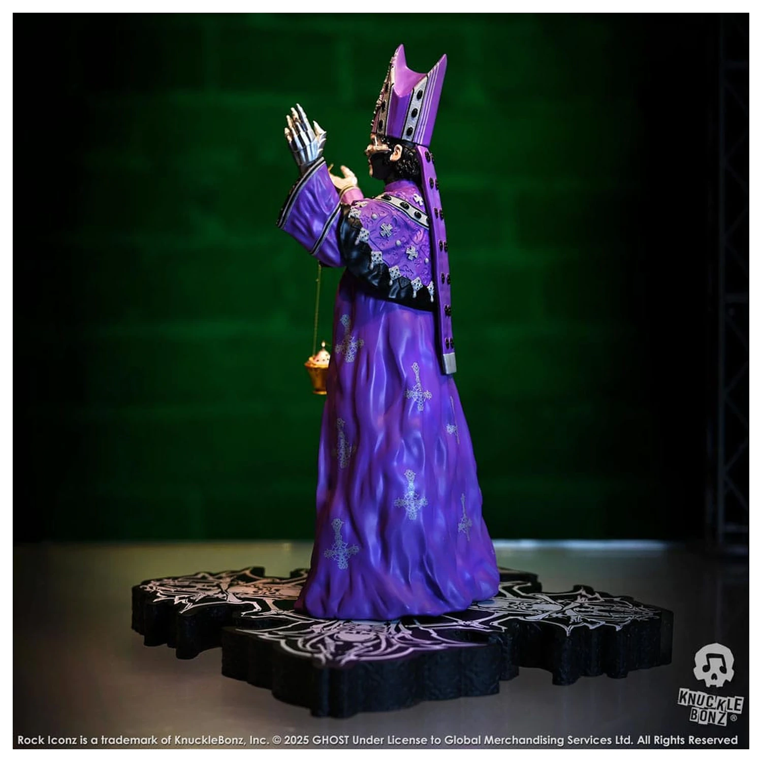 Ghost Rock Iconz Socha Papa V Perpetua Purple Robes 22 cm produktová fotografia