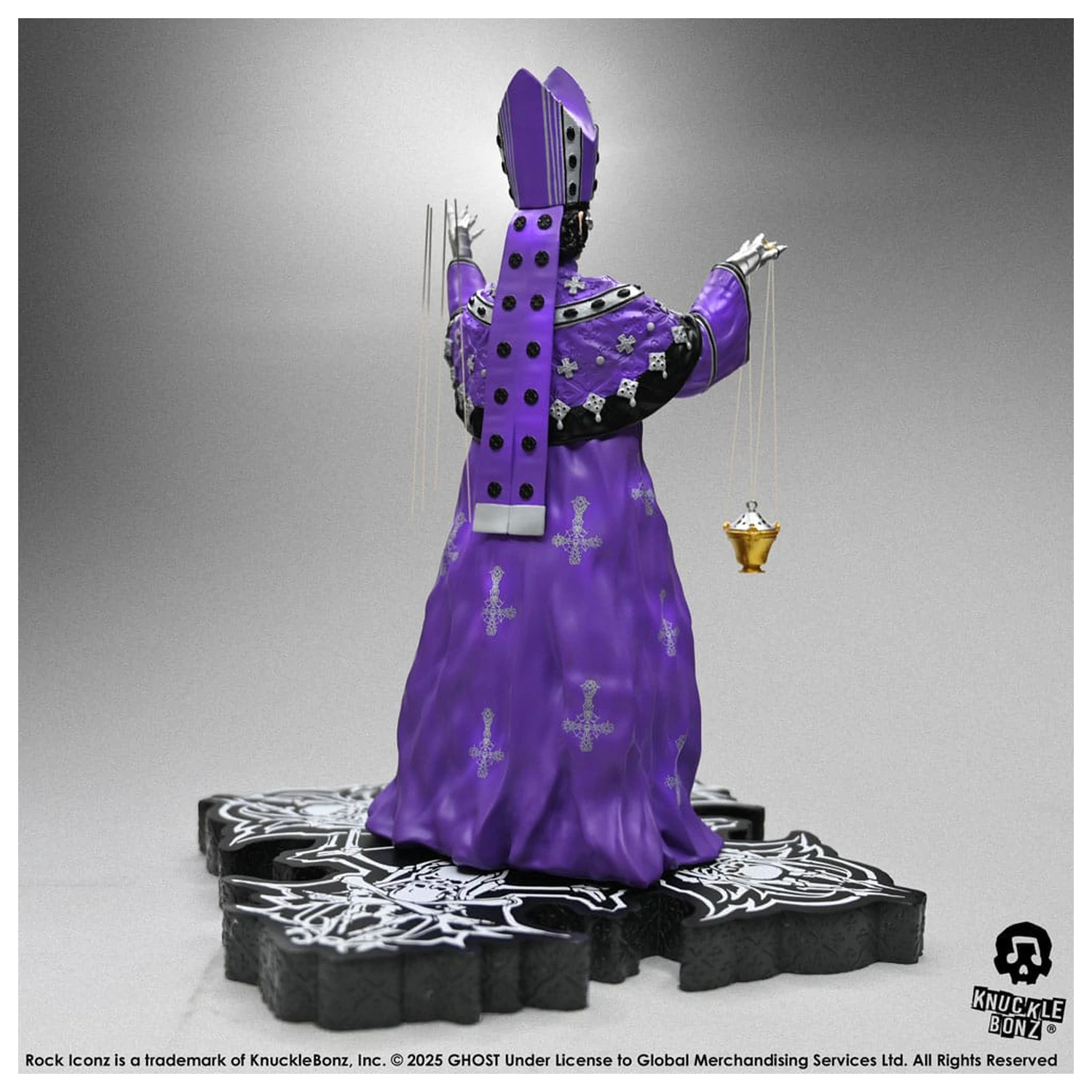 Ghost Rock Iconz Socha Papa V Perpetua Purple Robes 22 cm produktová fotografia