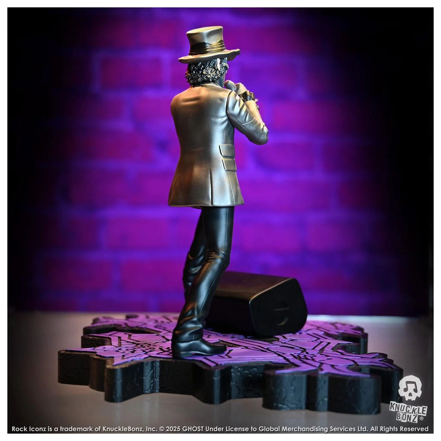 Socha Ghost Rock Iconz Papa V Perpetua Top Hat 22 cm produktová fotografia