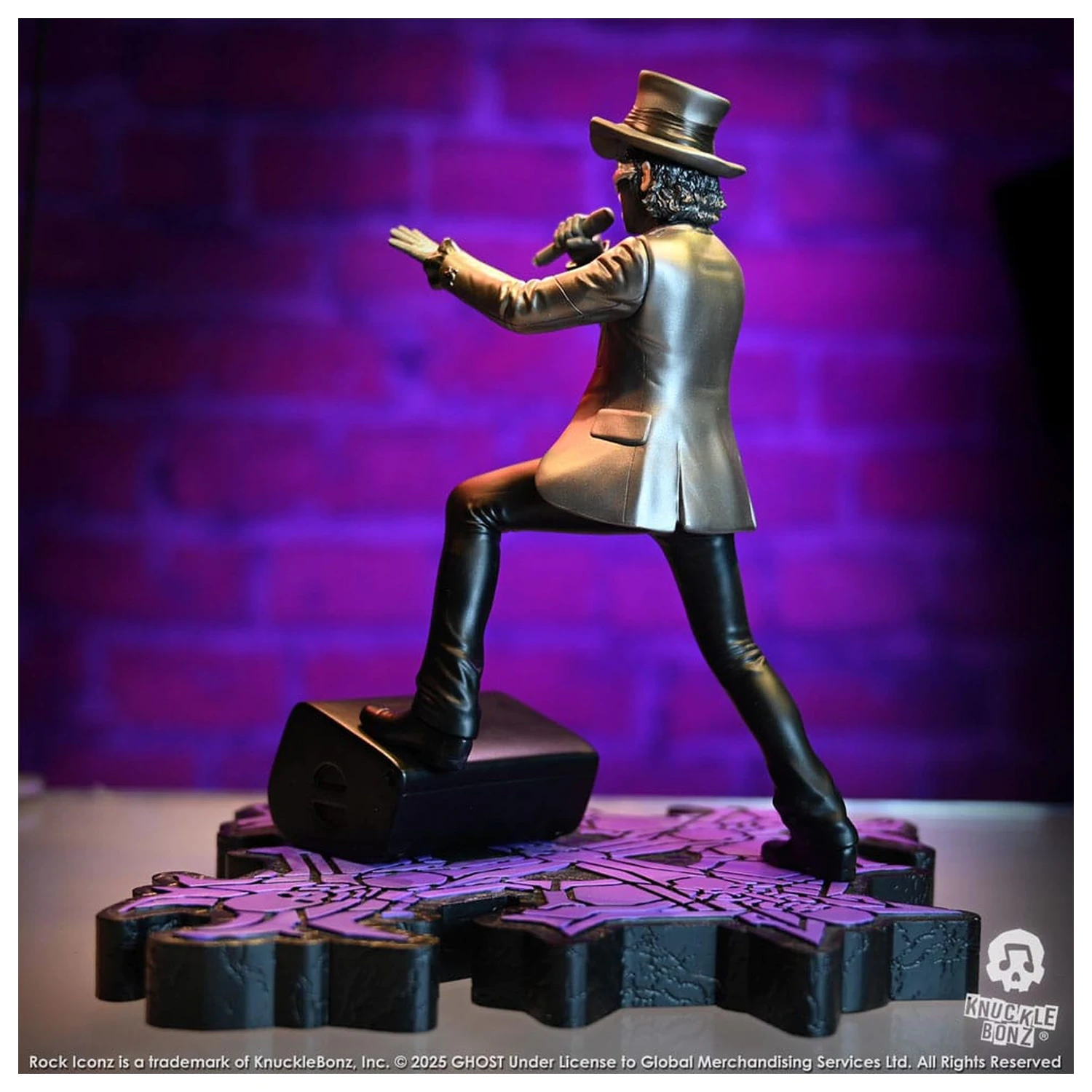 Socha Ghost Rock Iconz Papa V Perpetua Top Hat 22 cm produktová fotografia
