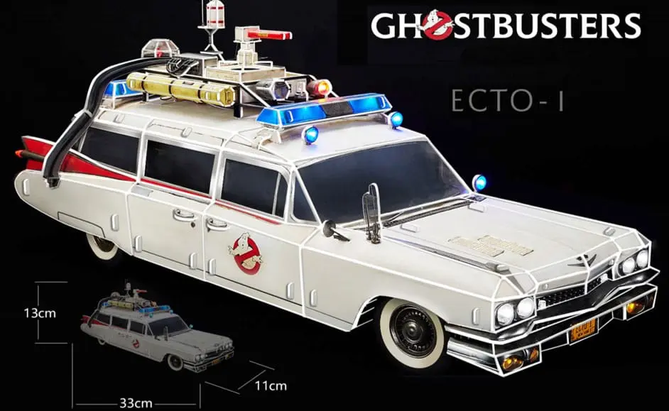 Ghostbusters 3D Puzzle Ecto-1 produktová fotografia
