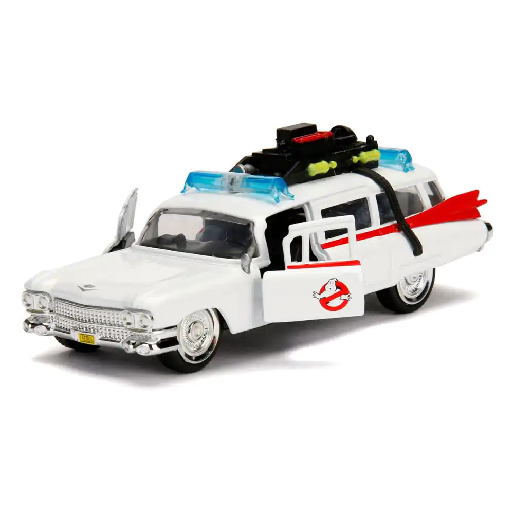 Ghostbusters ECTO-1 kovové auto produktová fotografia
