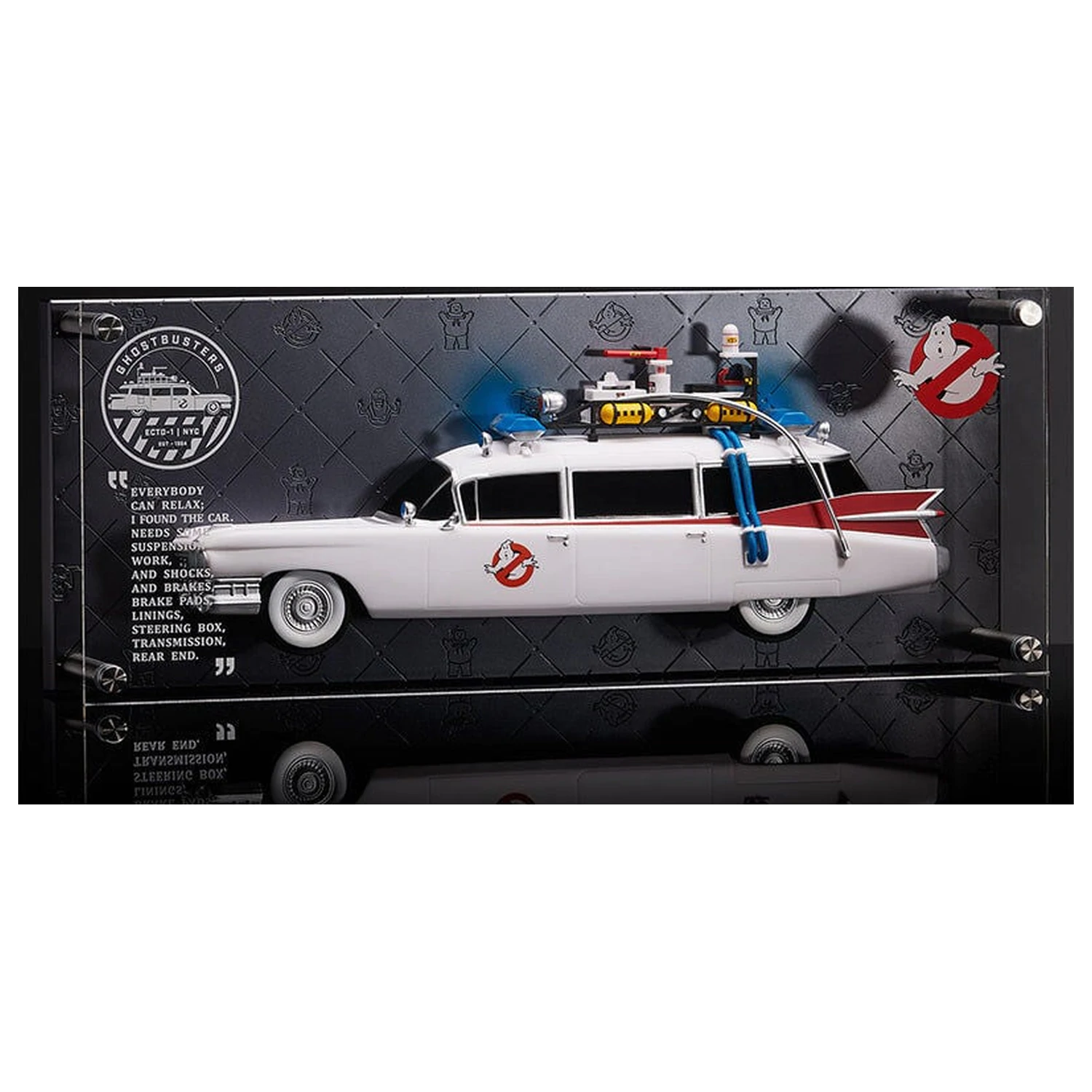 Ghostbusters Ecto-1 Licenčná replika tabule produktová fotografia