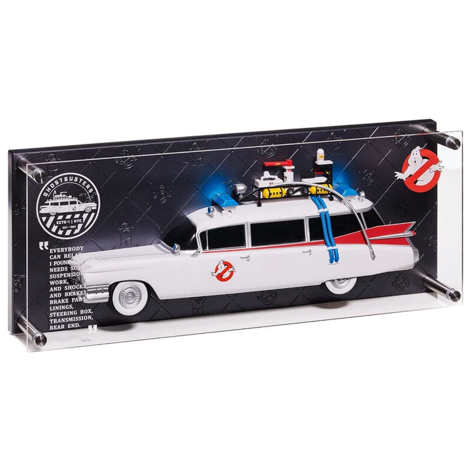 Ghostbusters Ecto-1 Licenčná replika tabule produktová fotografia