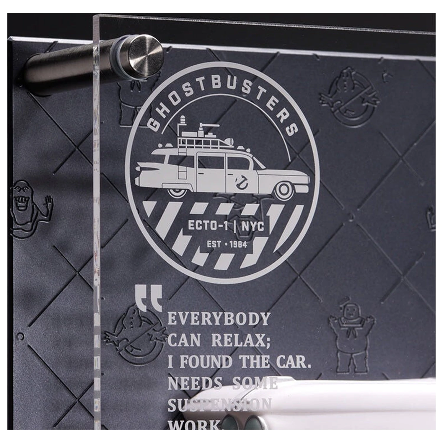 Ghostbusters Ecto-1 Licenčná replika tabule produktová fotografia