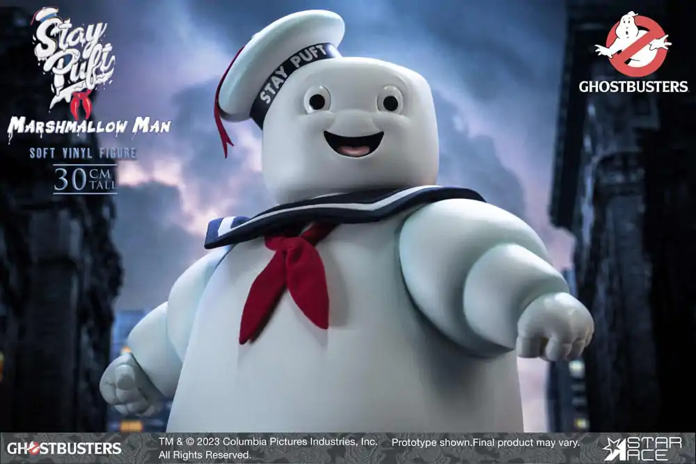 Ghostbusters Soft Vinyl Socha Stay Puft Marshmallow Man Deluxe Version 30 cm produktová fotografia