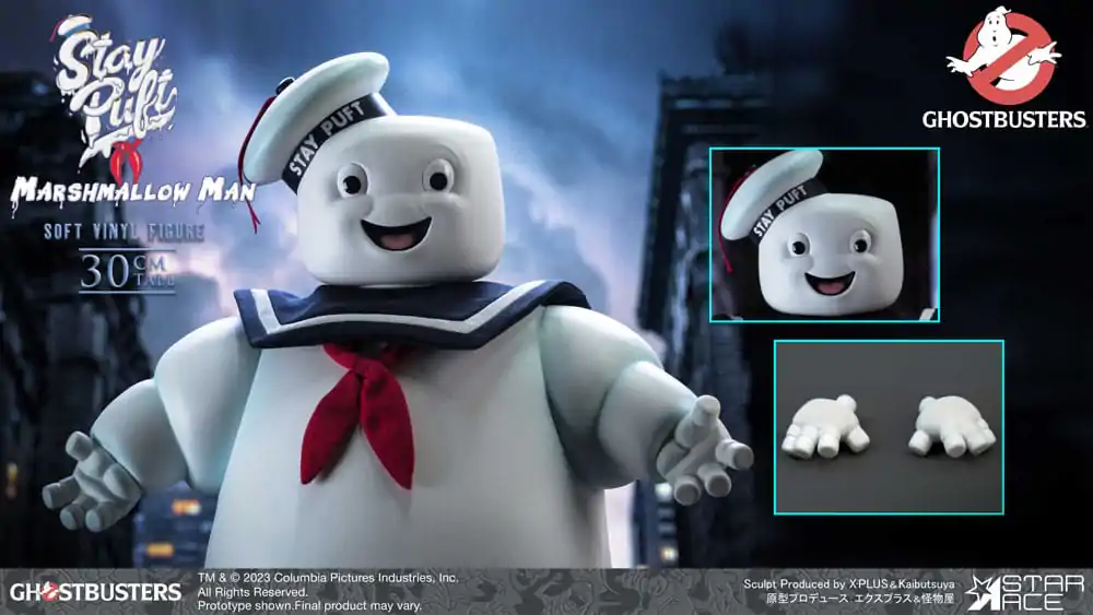 Ghostbusters Soft Vinyl Socha Stay Puft Marshmallow Man Deluxe Version 30 cm produktová fotografia