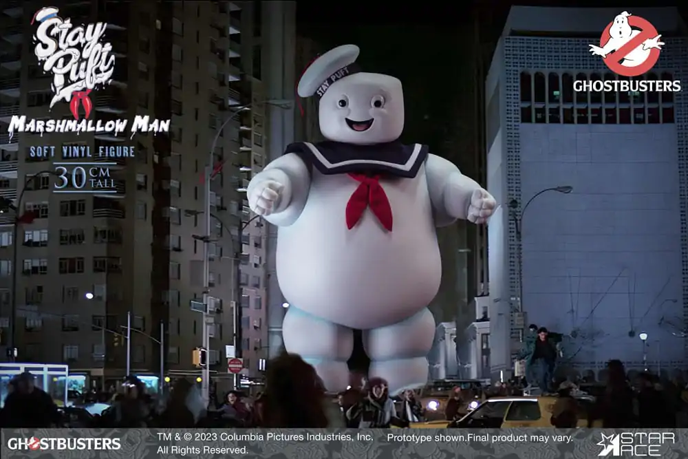 Ghostbusters Soft Vinyl Socha Stay Puft Marshmallow Man Deluxe Version 30 cm produktová fotografia