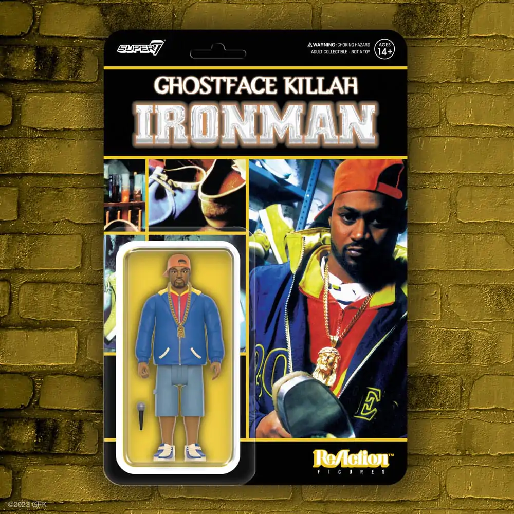 Ghostface Killah ReAction Akčná Figúrka Ghostface Killah (Ironman) 10 cm produktová fotografia