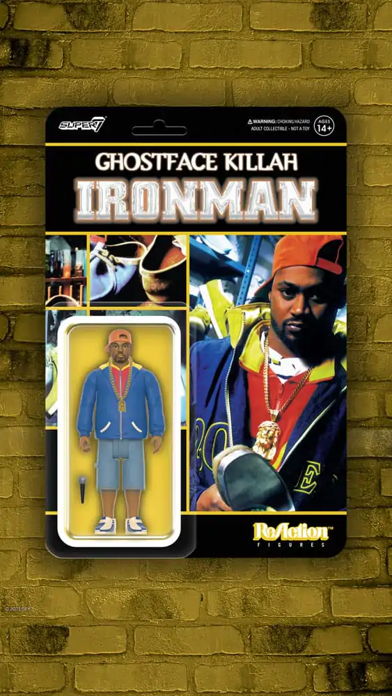 Ghostface Killah ReAction Akčná Figúrka Ghostface Killah (Ironman) 10 cm produktová fotografia