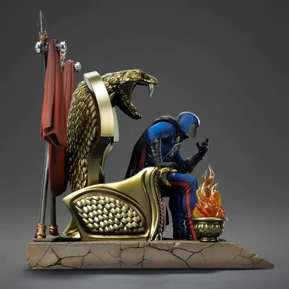 GI Joe Art Scale Socha 1/10 Cobra Commander 25 cm produktová fotografia