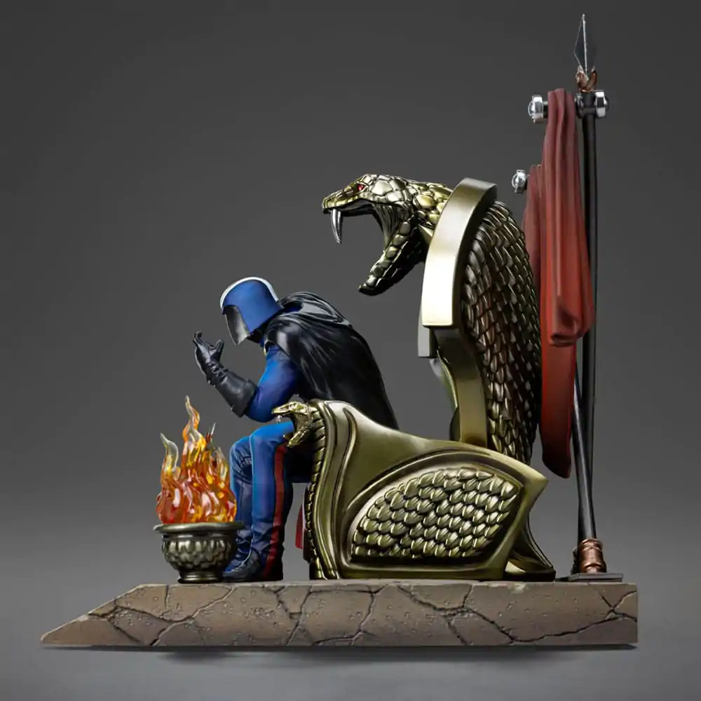 GI Joe Art Scale Socha 1/10 Cobra Commander 25 cm produktová fotografia