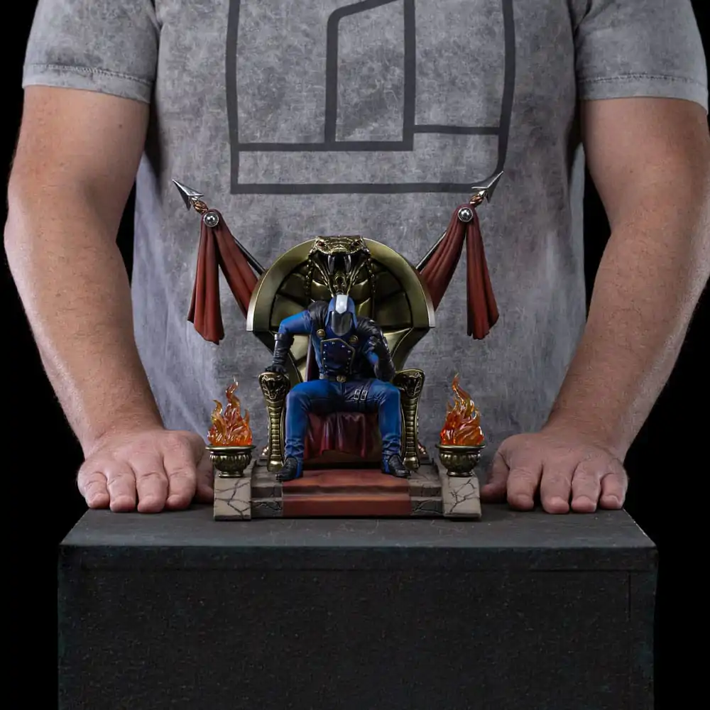 GI Joe Art Scale Socha 1/10 Cobra Commander 25 cm produktová fotografia