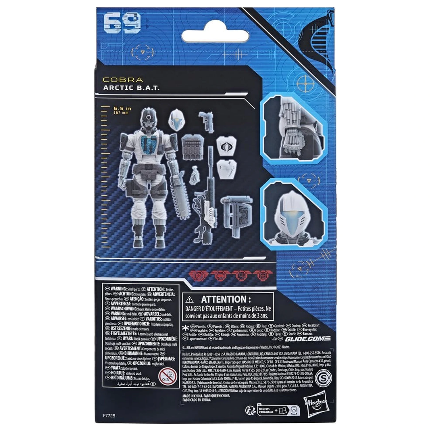 GI Joe Classified Series Akčná figúrka Arctic B.A.T. 15 cm produktová fotografia