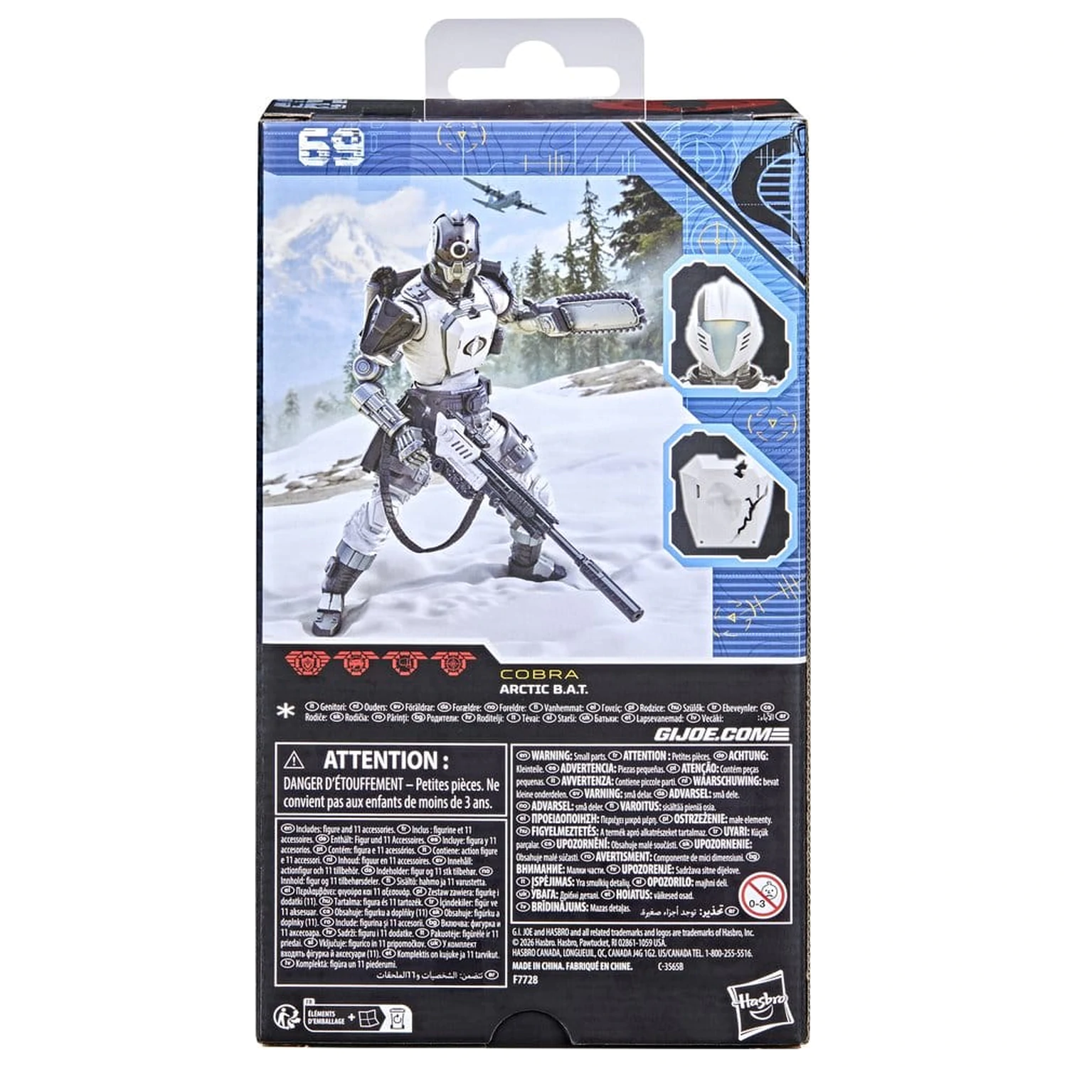 GI Joe Classified Series Akčná figúrka Arctic B.A.T. 15 cm produktová fotografia
