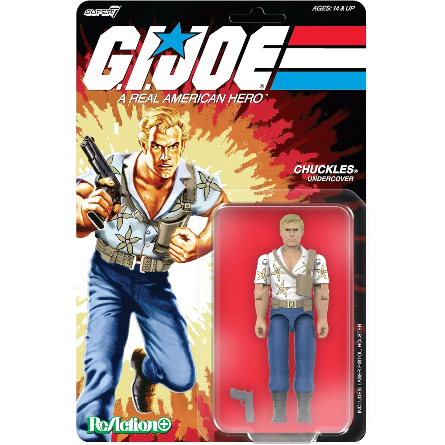 GI Joe ReAction+ akčná figúrka Wave 07 Chuckles (Movie) 10 cm produktová fotografia
