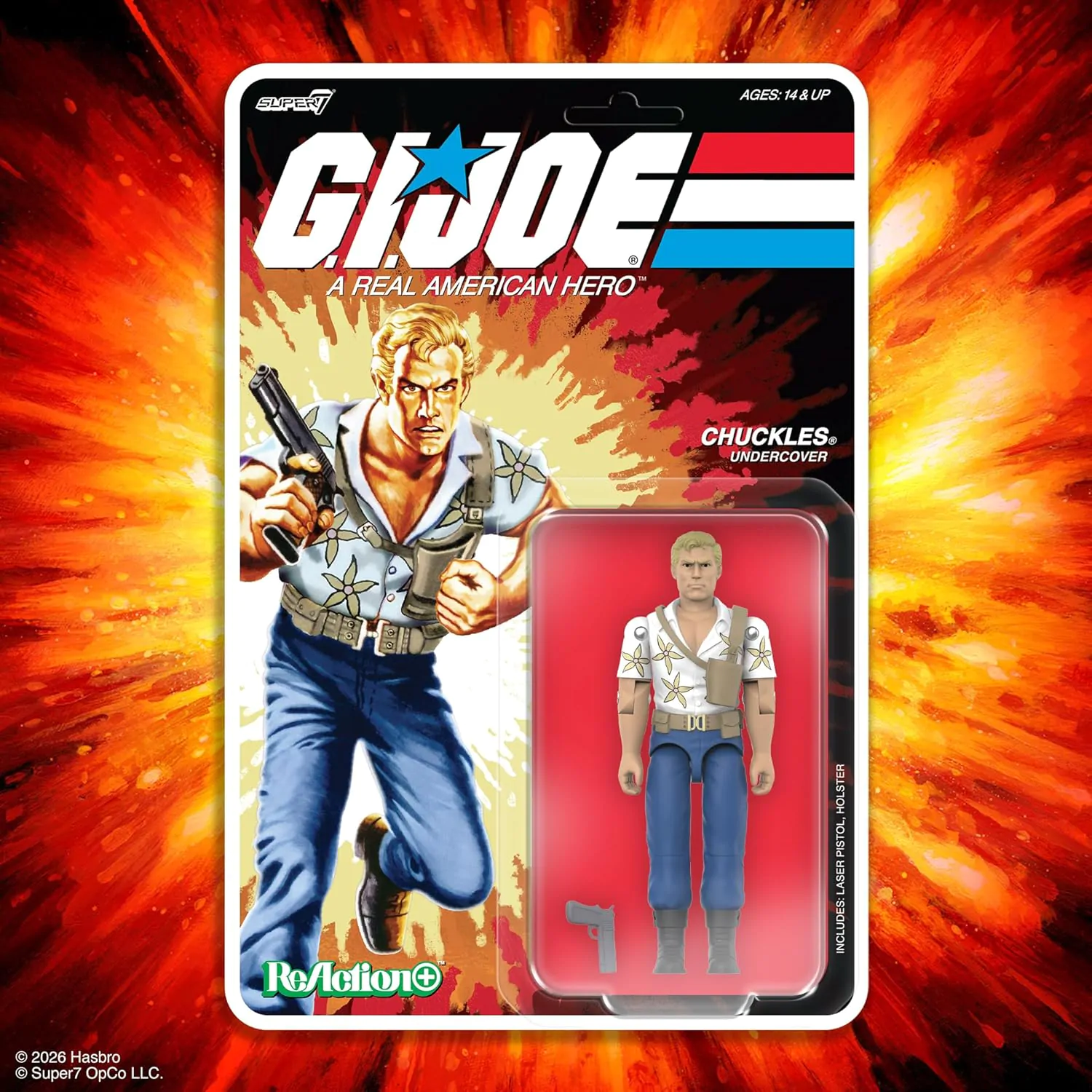GI Joe ReAction+ akčná figúrka Wave 07 Chuckles (Movie) 10 cm produktová fotografia