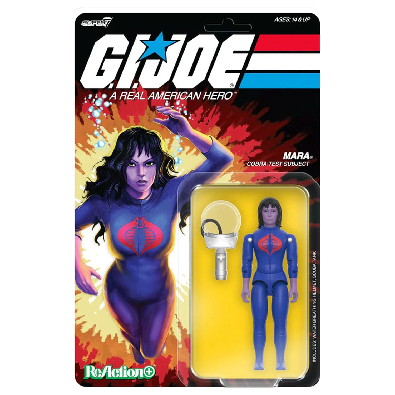 GI Joe ReAction+ akčná figúrka Wave 06 Mara 10 cm produktová fotografia