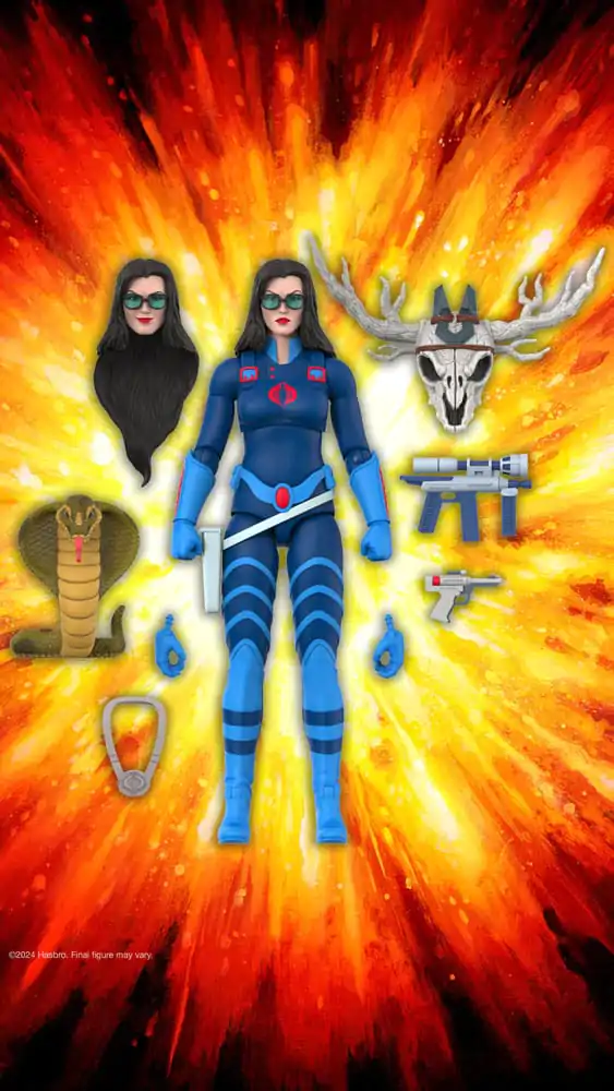 GI Joe Ultimates akčná figúrka Wave 6 Baroness (Dark Blue) 18 cm produktová fotografia