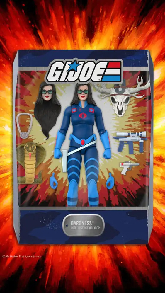 GI Joe Ultimates akčná figúrka Wave 6 Baroness (Dark Blue) 18 cm produktová fotografia