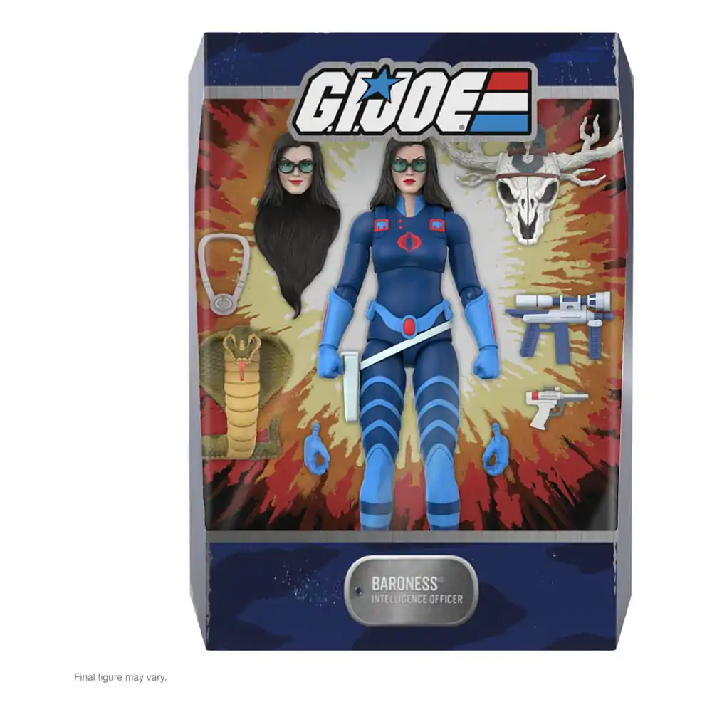GI Joe Ultimates akčná figúrka Wave 6 Baroness (Dark Blue) 18 cm produktová fotografia