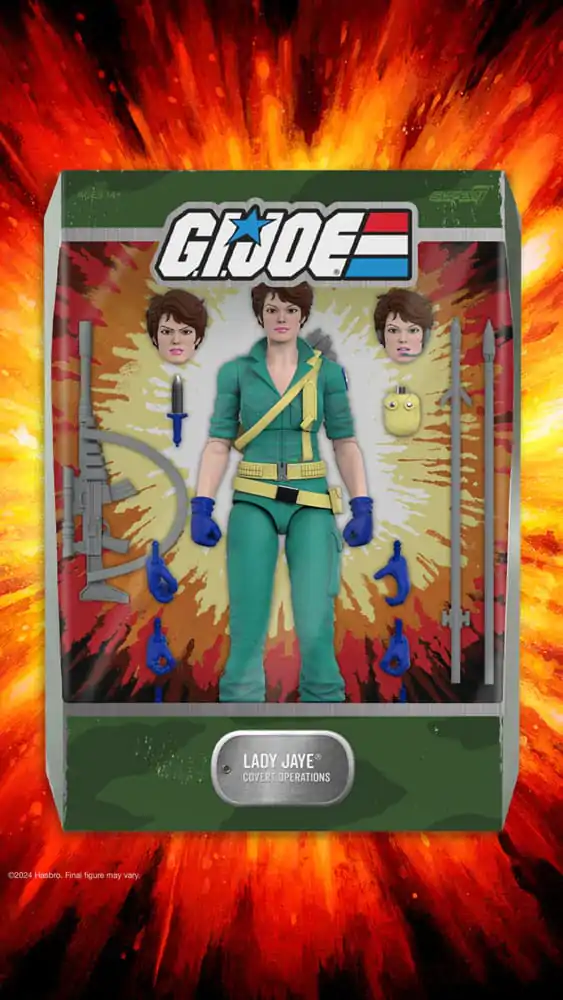 GI Joe Ultimates akčná figúrka Wave 6 Lady Jaye (DIC Teal) 18 cm produktová fotografia