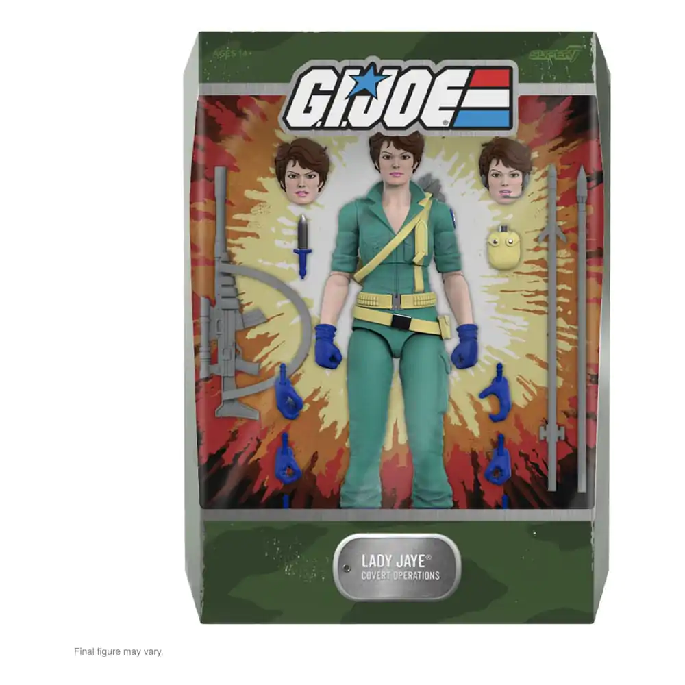GI Joe Ultimates akčná figúrka Wave 6 Lady Jaye (DIC Teal) 18 cm produktová fotografia