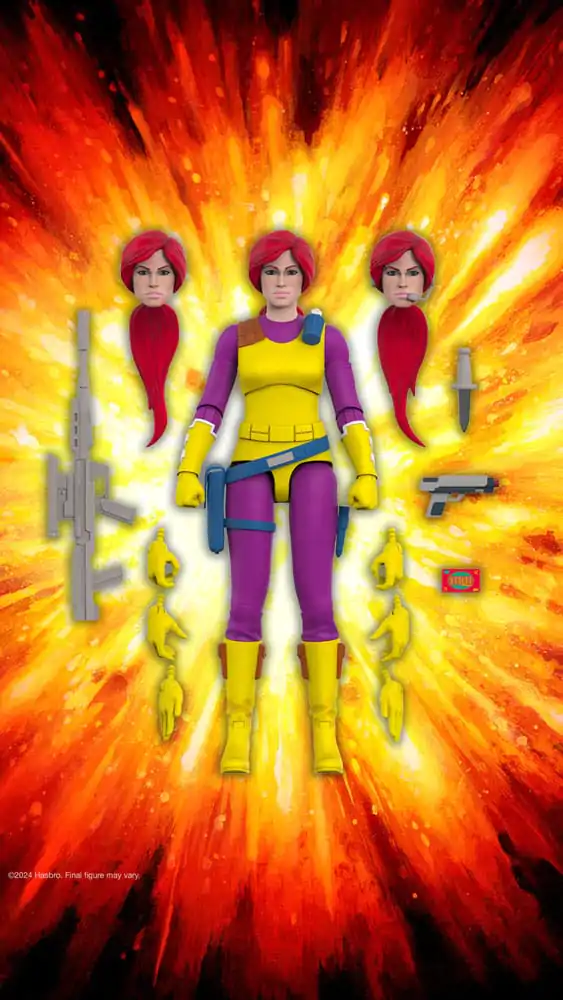 GI Joe Ultimates Akčná figúrka Wave 6 Scarlett (DIC Purple) 18 cm produktová fotografia