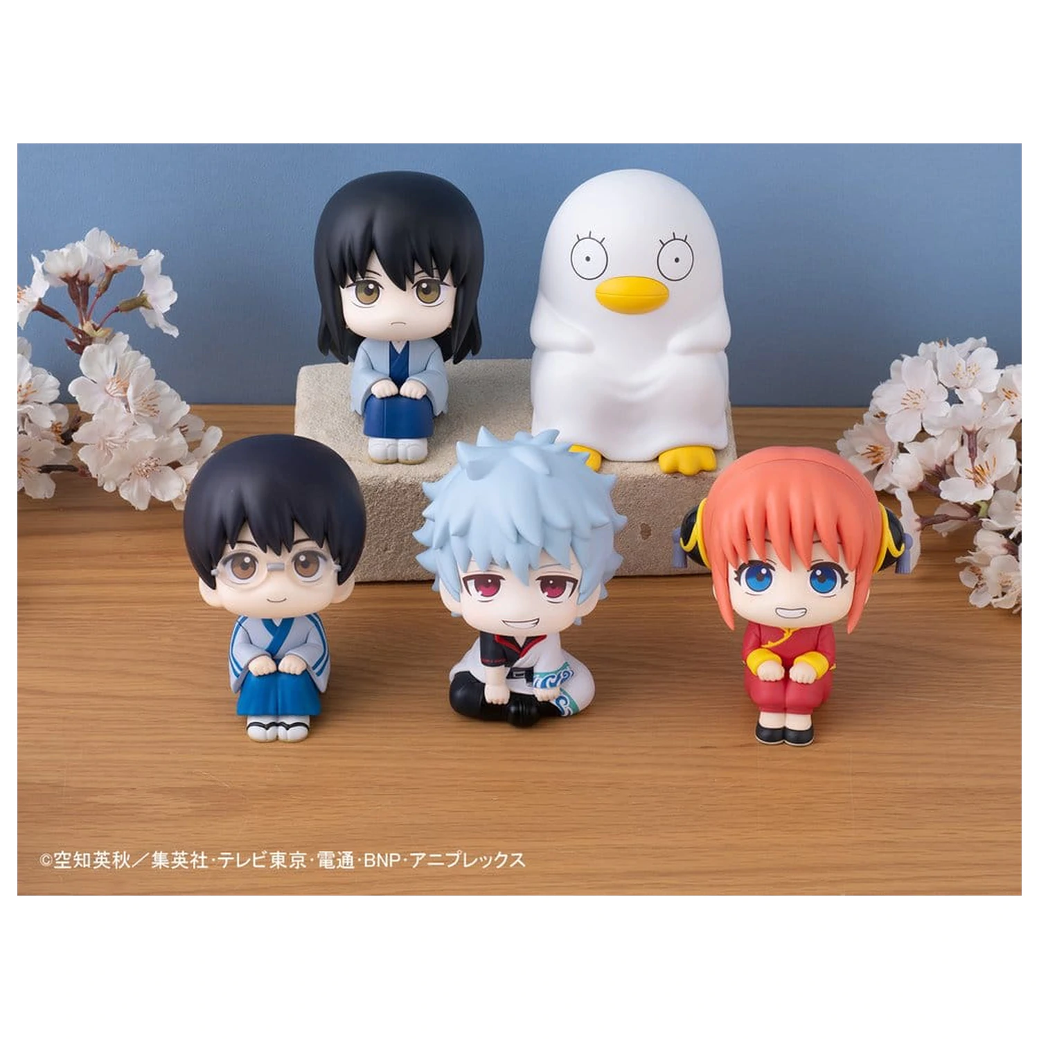 Gintama Look Up PVC Sochy Kotaro Katsura & Elizabeth 11 cm (s darčekom) produktová fotografia