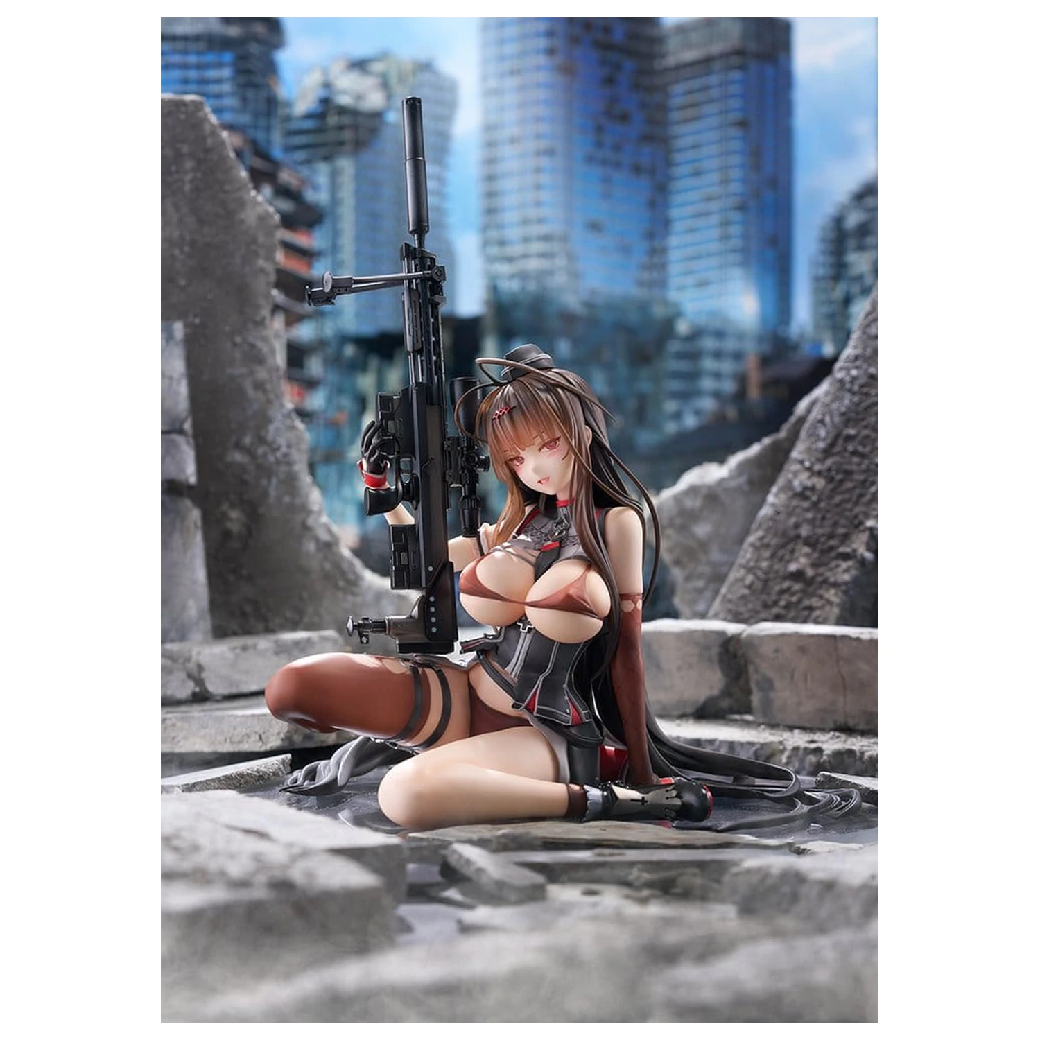 Girls' Frontline PVC Figúrka 1/7 Gd DSR-50 Heavy Damage Ver. 24 cm produktová fotografia