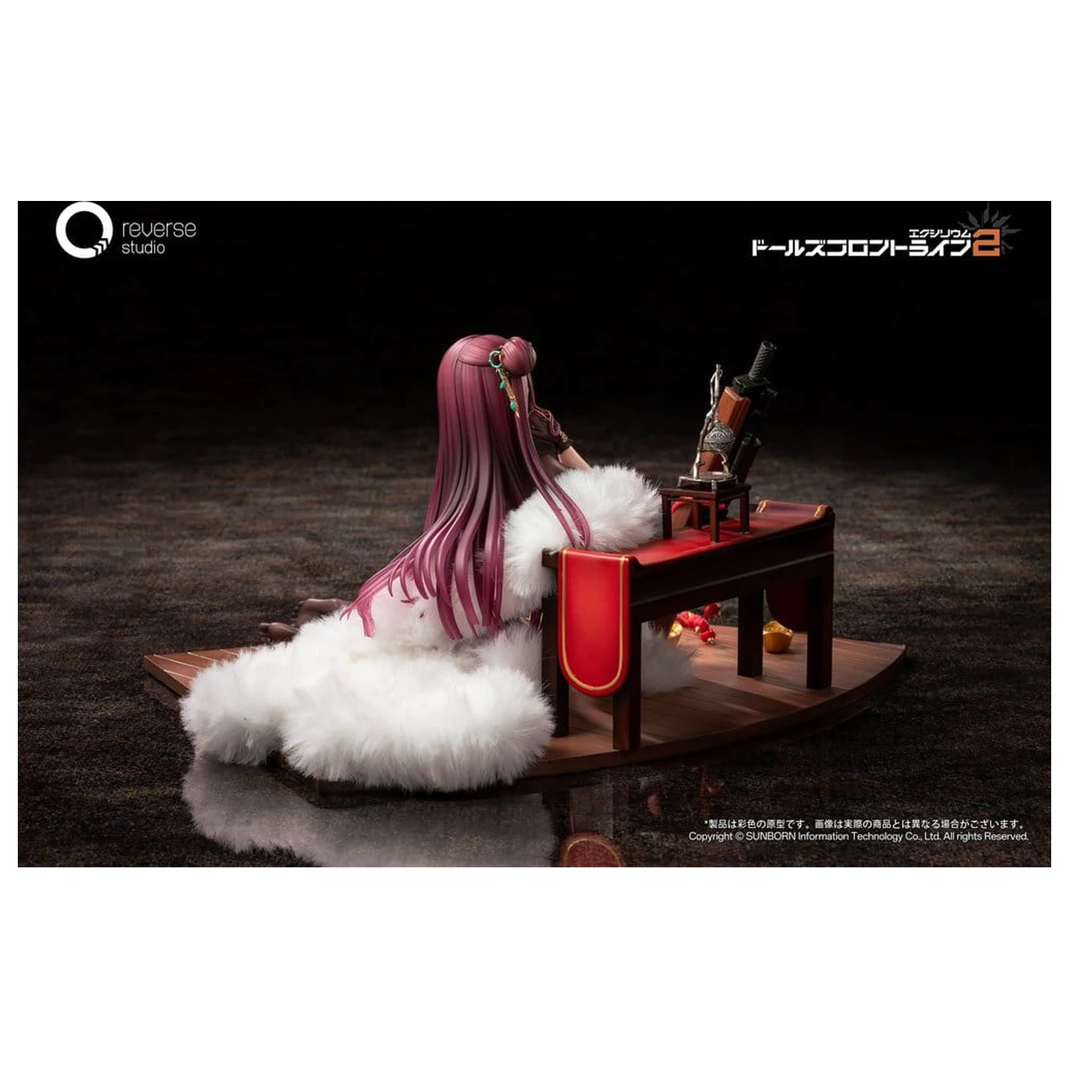 Girls´ Frontline 2: Exilium Socha 1/6 Makiatto: Embroidered Bamboo, Blooming Shadows Ver. 13 cm produktová fotografia