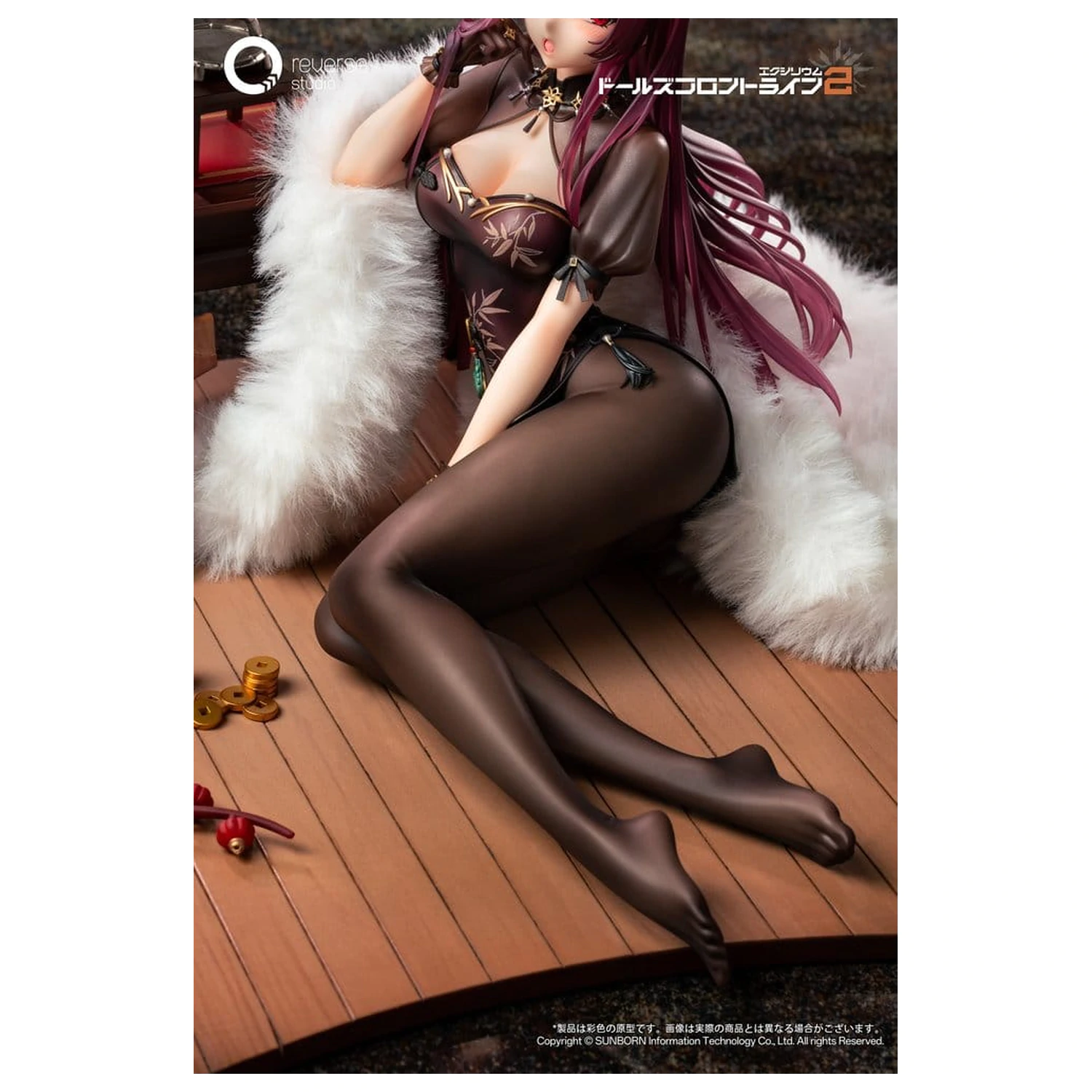 Girls´ Frontline 2: Exilium Socha 1/6 Makiatto: Embroidered Bamboo, Blooming Shadows Ver. 13 cm produktová fotografia