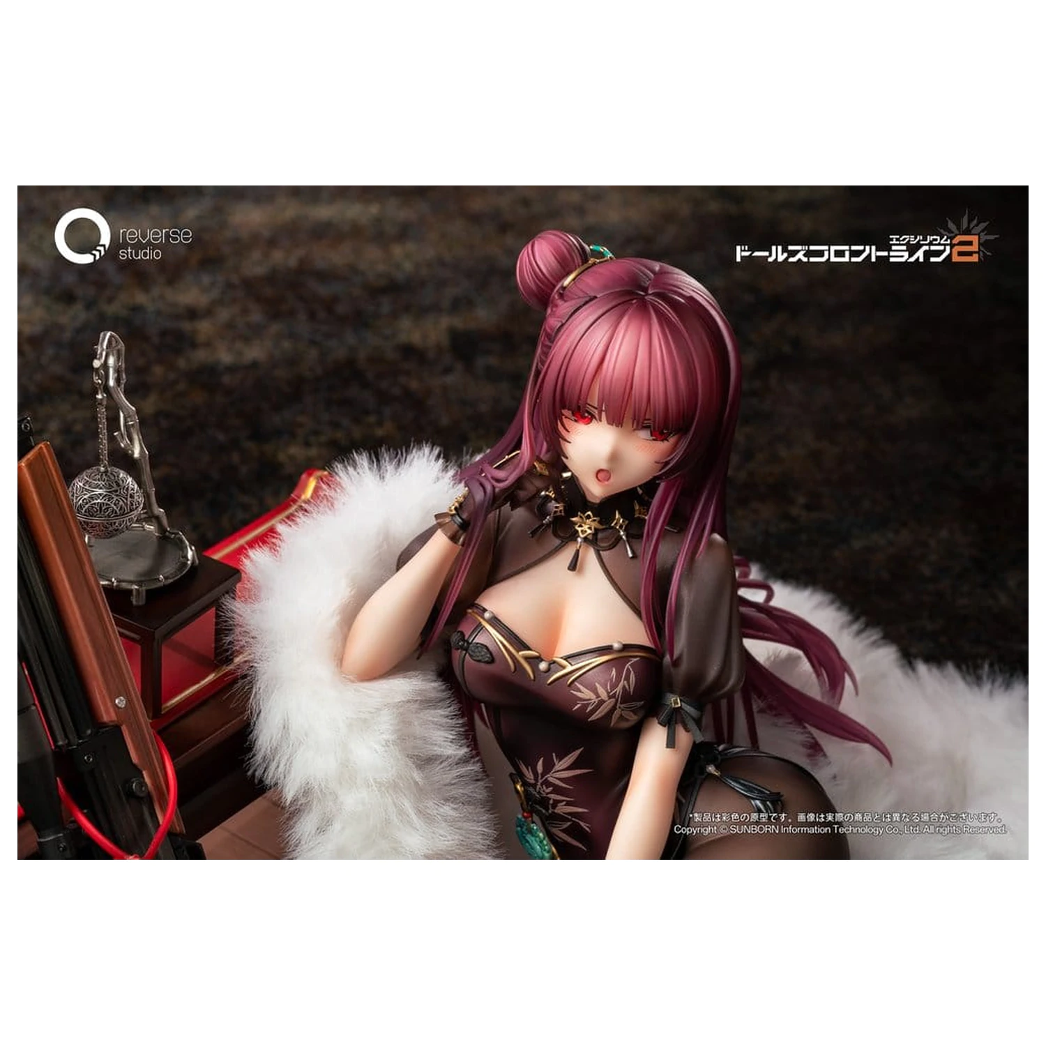 Girls´ Frontline 2: Exilium Socha 1/6 Makiatto: Embroidered Bamboo, Blooming Shadows Ver. 13 cm produktová fotografia