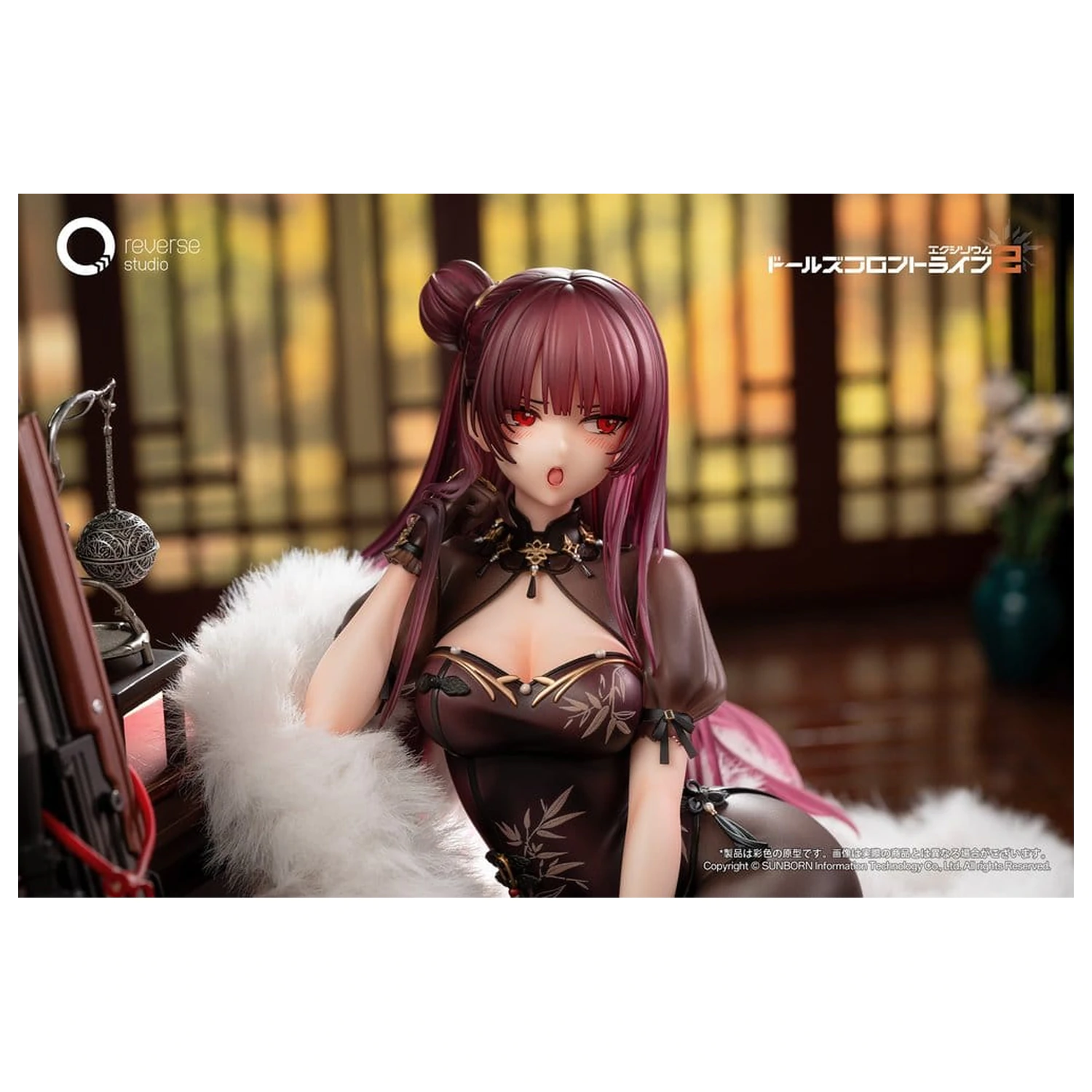 Girls´ Frontline 2: Exilium Socha 1/6 Makiatto: Embroidered Bamboo, Blooming Shadows Ver. 13 cm produktová fotografia