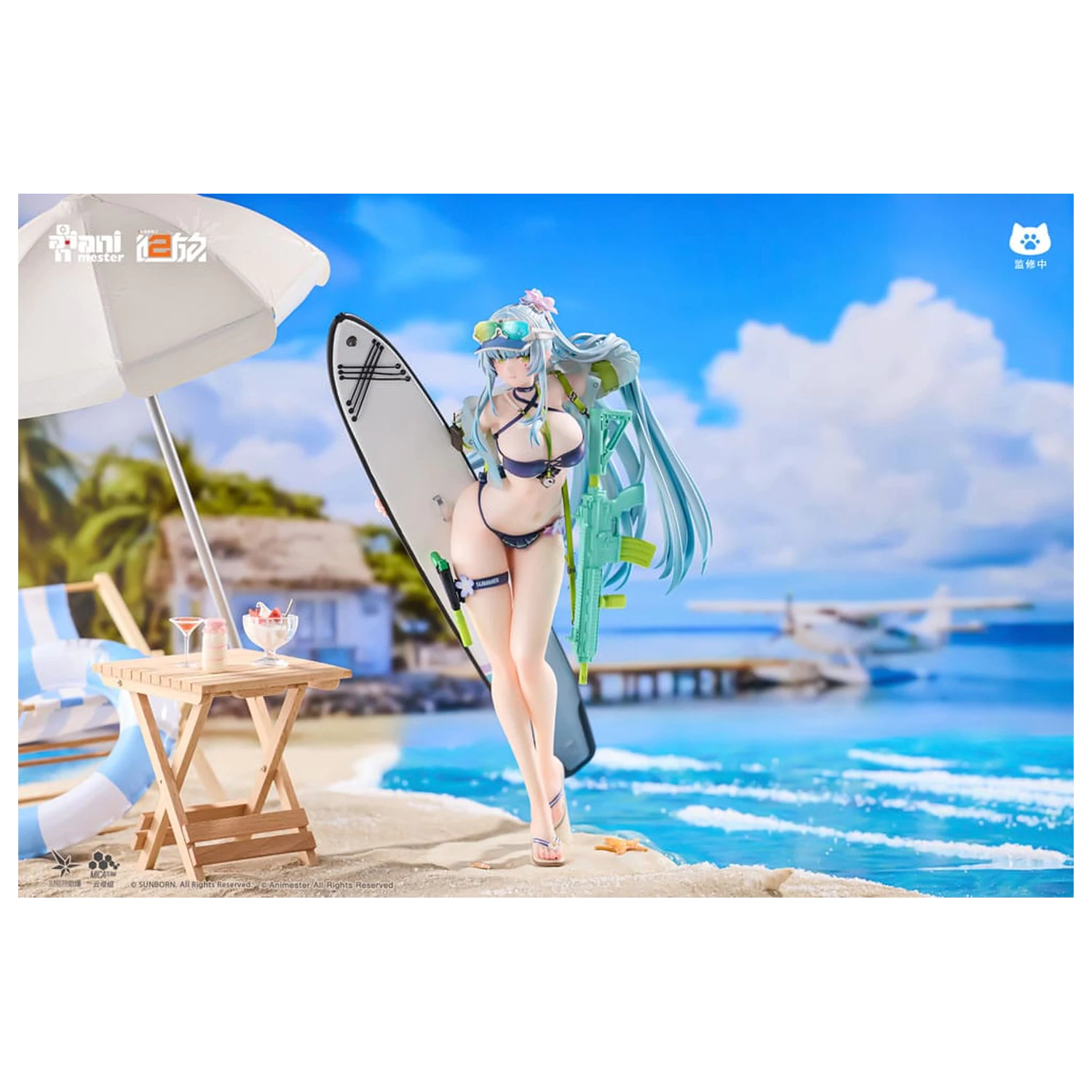 Girls' Frontline 2: Exilium socha 1/7 HK416 Cerulean Breaker 24 cm produktová fotografia