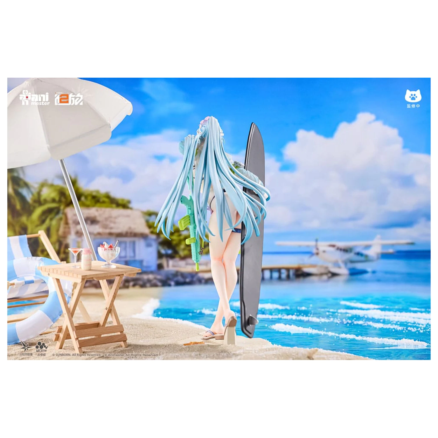 Girls' Frontline 2: Exilium socha 1/7 HK416 Cerulean Breaker 24 cm produktová fotografia