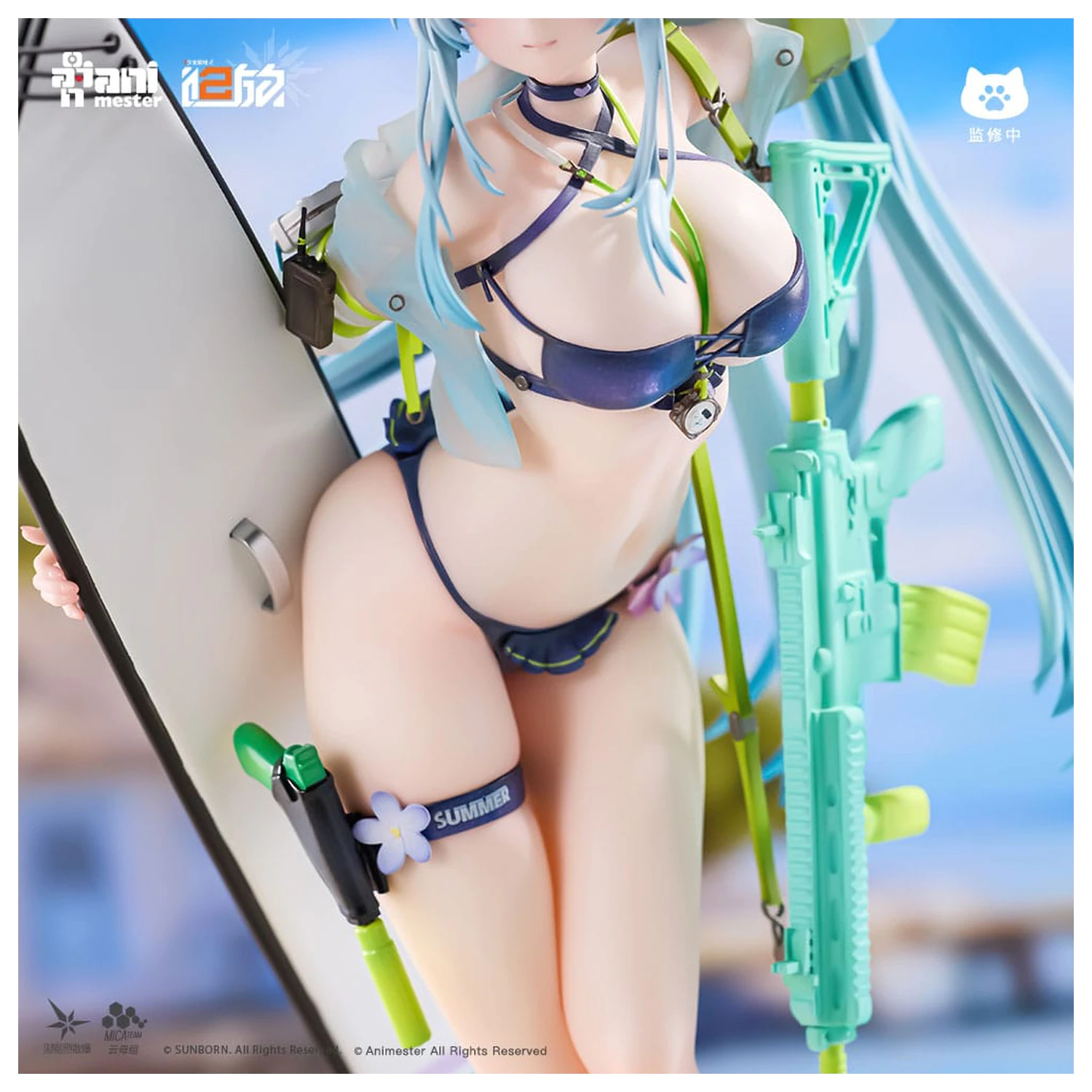 Girls' Frontline 2: Exilium socha 1/7 HK416 Cerulean Breaker 24 cm produktová fotografia