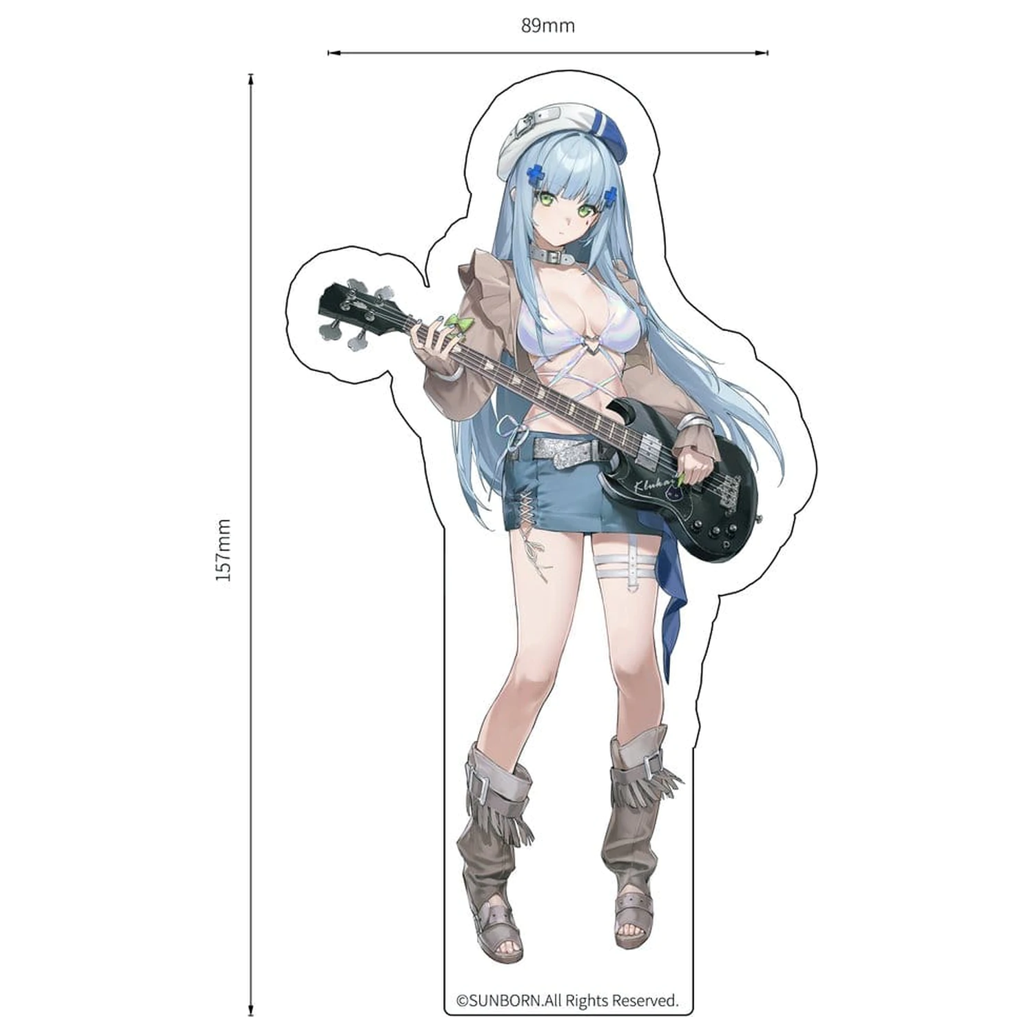 Girls Frontline Netsurou Kaisou Series PVC figúrka 1/6 Klukai 10th Anniversary Ver. 28 cm produktová fotografia