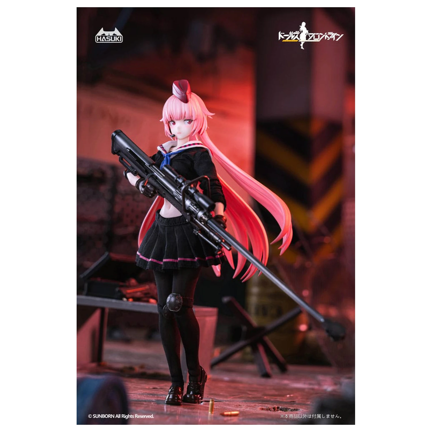 Girls´ Frontline Pocket Art Action akčná figúrka 1/12 PA011 NTW-20 16 cm produktová fotografia