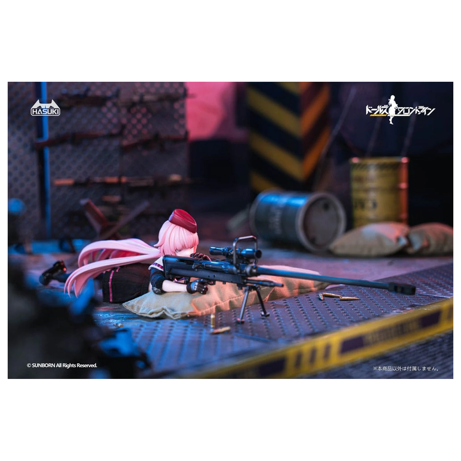 Girls´ Frontline Pocket Art Action akčná figúrka 1/12 PA011 NTW-20 16 cm produktová fotografia