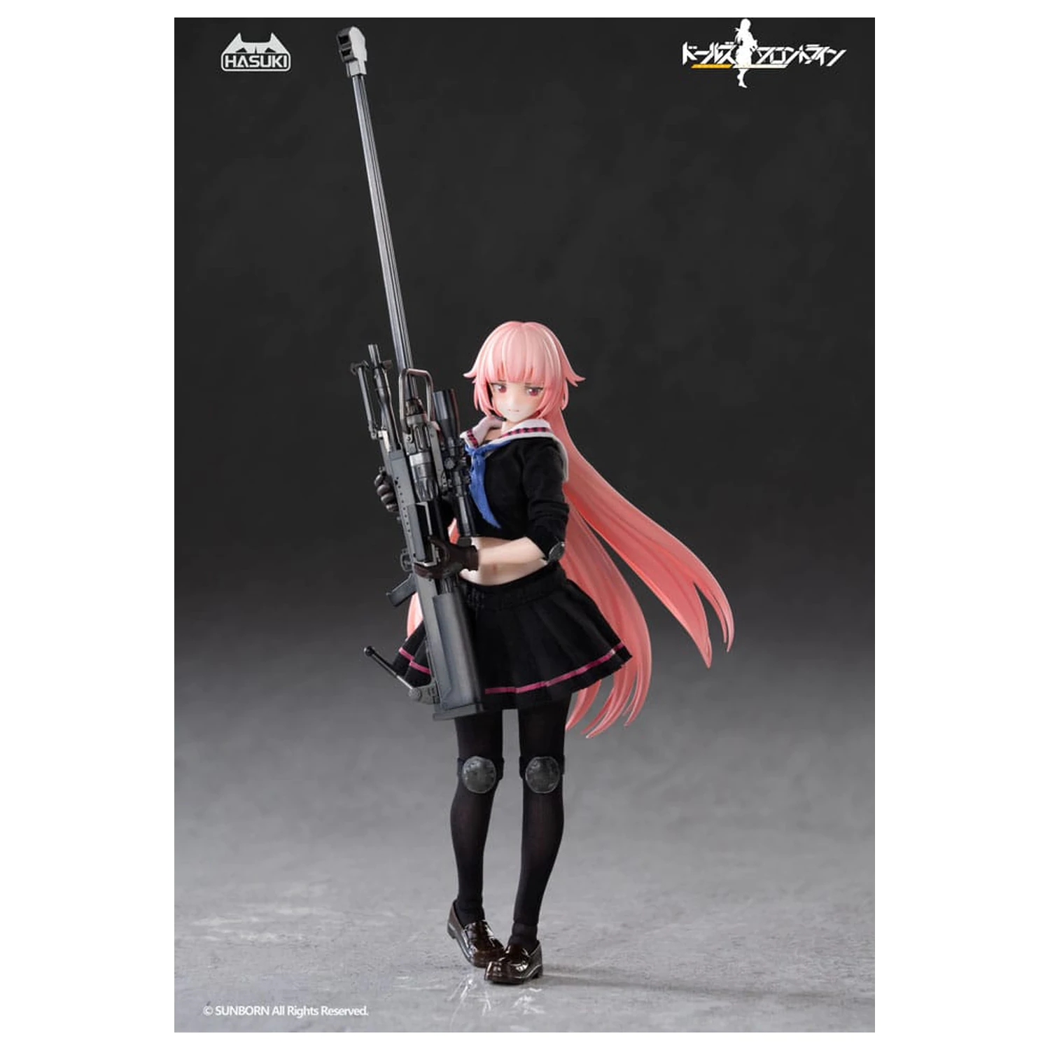 Girls´ Frontline Pocket Art Action akčná figúrka 1/12 PA011 NTW-20 16 cm produktová fotografia