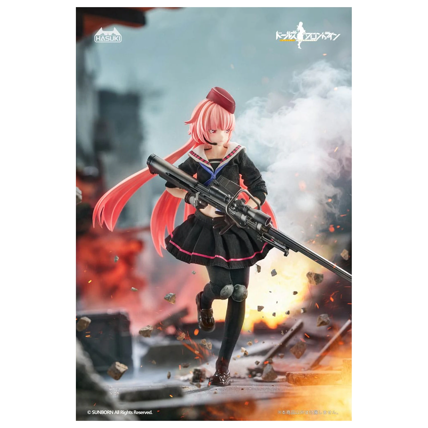 Girls´ Frontline Pocket Art Action akčná figúrka 1/12 PA011 NTW-20 16 cm produktová fotografia