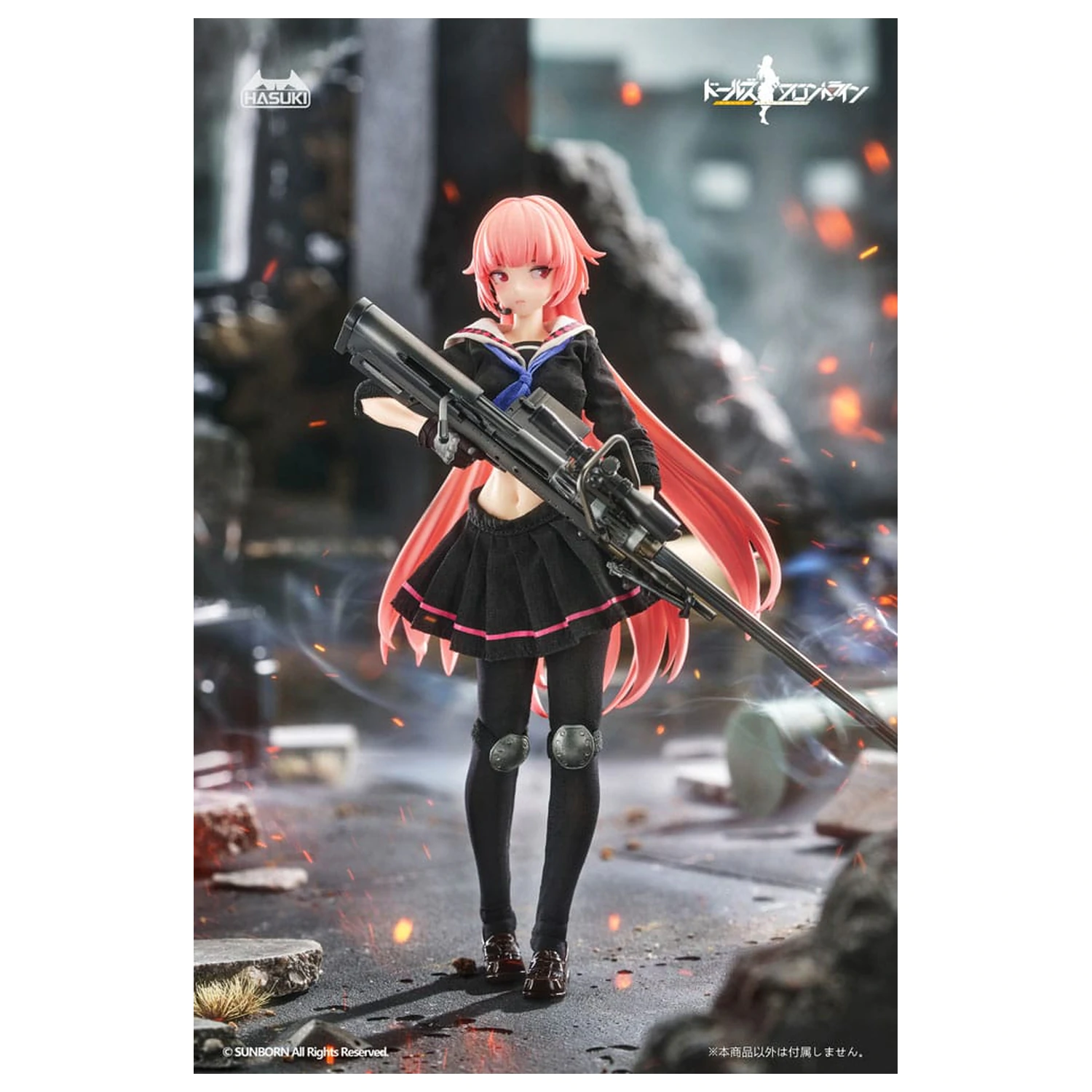 Girls´ Frontline Pocket Art Action akčná figúrka 1/12 PA011 NTW-20 16 cm produktová fotografia