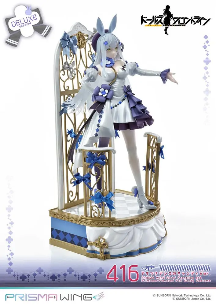 Girls' Frontline Prisma Wing PVC figúrka 1/7 Primrose-Flavored Foil Candy Costume Deluxe verzió 25 cm termékfotó