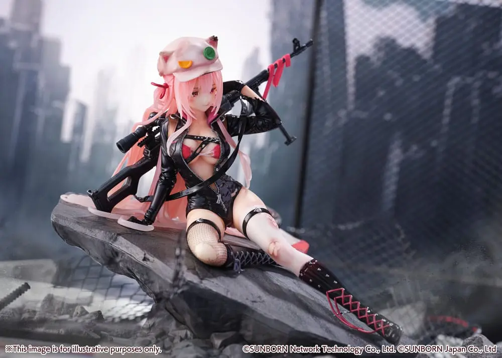 Girls' Frontline SHIBUYA SCRAMBLE FIGURE PVC Socha 1/7 UKM-2000 Gale Lightning -Wounded Ver.- 20 cm produktová fotografia