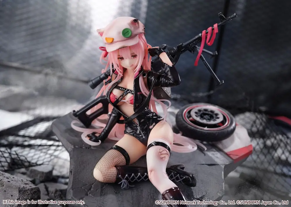 Girls' Frontline SHIBUYA SCRAMBLE FIGURE PVC Socha 1/7 UKM-2000 Gale Lightning -Wounded Ver.- 20 cm produktová fotografia