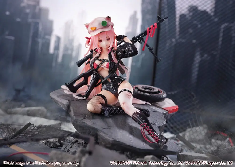 Girls' Frontline SHIBUYA SCRAMBLE FIGURE PVC Socha 1/7 UKM-2000 Gale Lightning -Wounded Ver.- 20 cm produktová fotografia