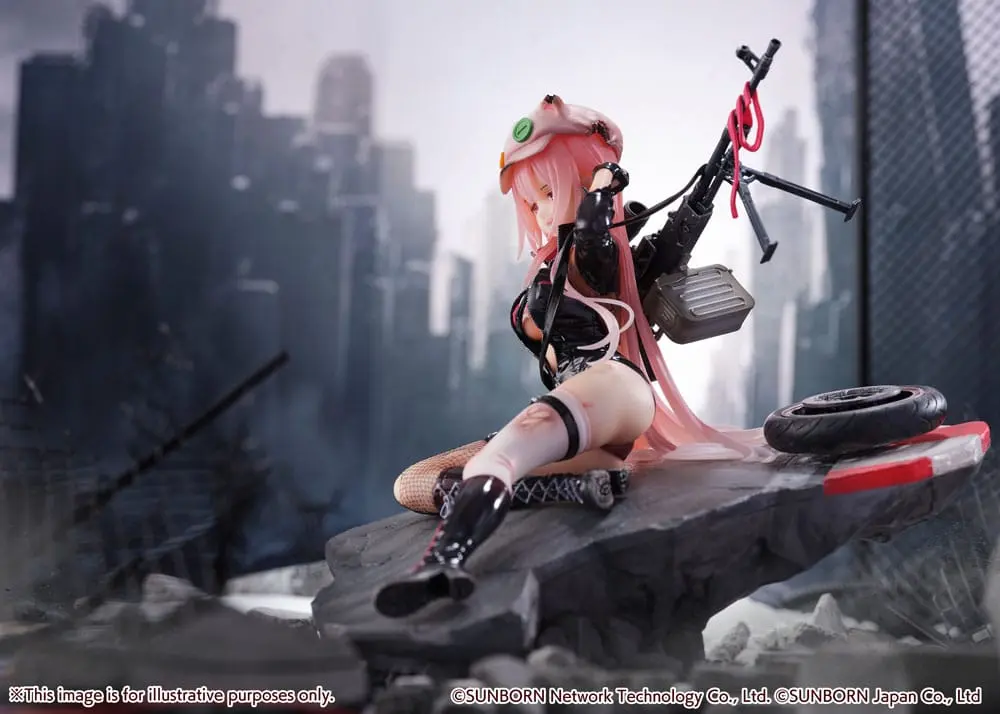 Girls' Frontline SHIBUYA SCRAMBLE FIGURE PVC Socha 1/7 UKM-2000 Gale Lightning -Wounded Ver.- 20 cm produktová fotografia