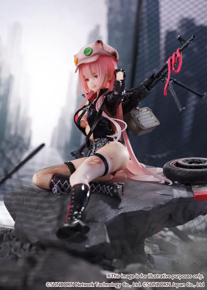 Girls' Frontline SHIBUYA SCRAMBLE FIGURE PVC Socha 1/7 UKM-2000 Gale Lightning -Wounded Ver.- 20 cm produktová fotografia