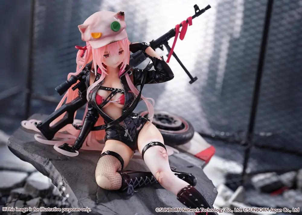 Girls' Frontline SHIBUYA SCRAMBLE FIGURE PVC Socha 1/7 UKM-2000 Gale Lightning -Wounded Ver.- 20 cm produktová fotografia